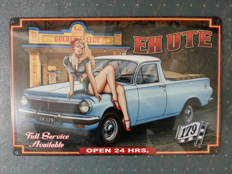 Tin Sign - EH Ute