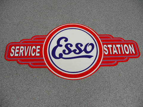 Tin Sign - ESSO Service Station Metal sign