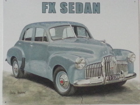 Tin Sign - FX Holden Sedan