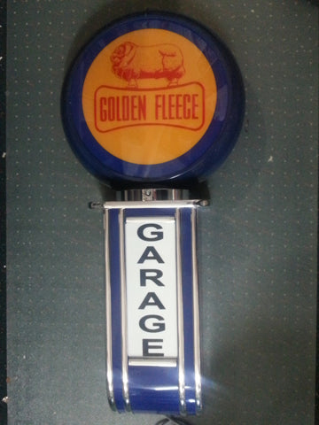 Golden Fleece Blue Garage Light