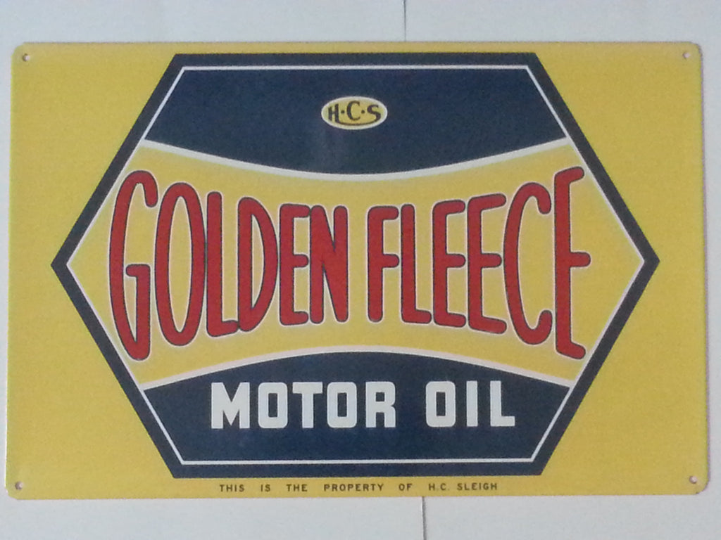 Tin Sign - Golden Fleece