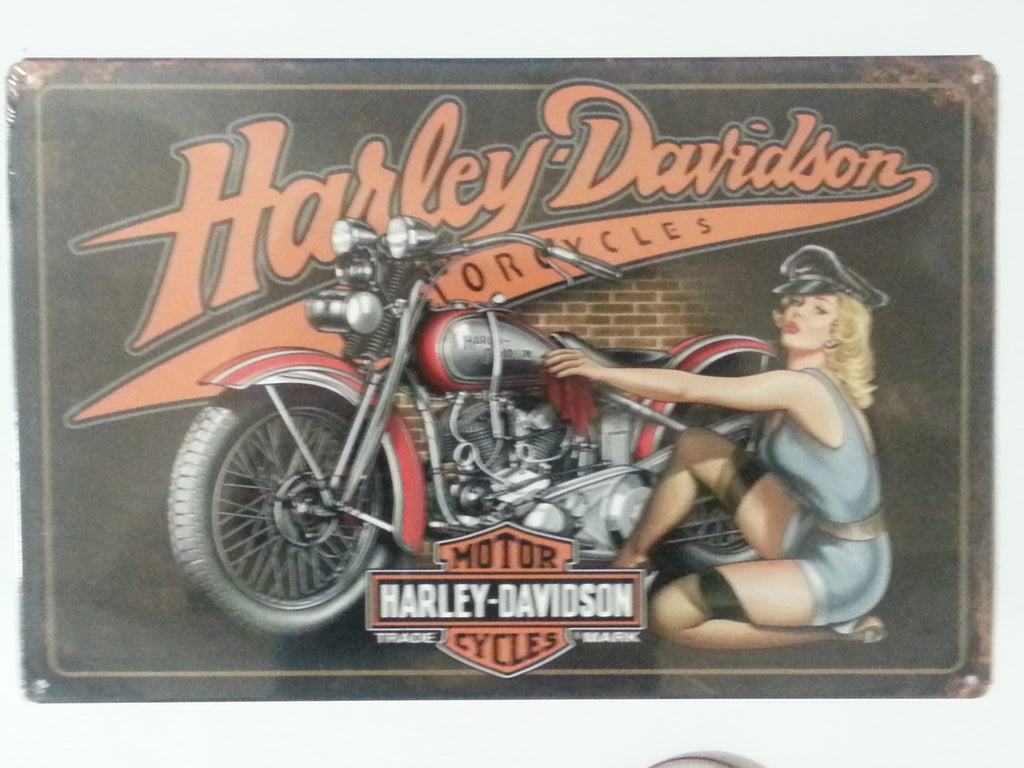 Tin Sign - Harley Davidson