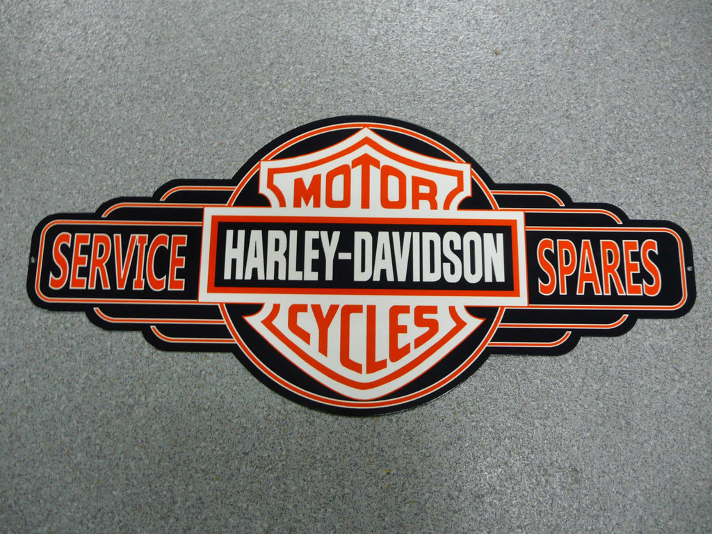 Tin Sign - Harley Davidson Service Spares Metal sign
