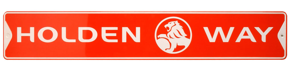 Holden Way Tin Street sign