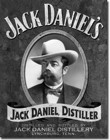 Tin Sign - Jack Daniels Portrait