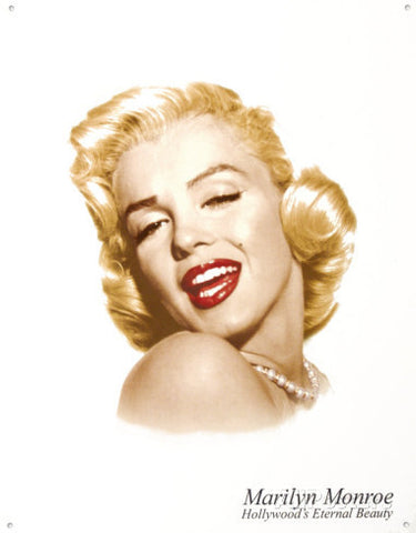 Tin Sign - Marilyn Eternal Beauty