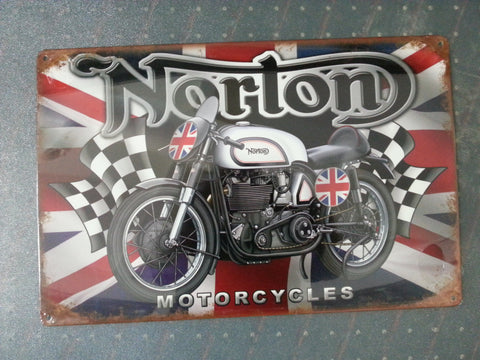 Tin Sign - Norton