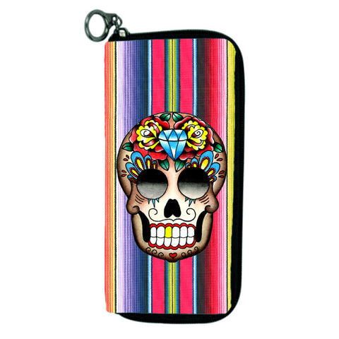 Wallet -  Mexican Skull Wallet Jubly-Umph