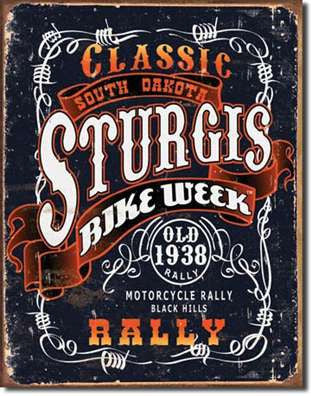 Tin Sign - Sturgis - Classic Rally