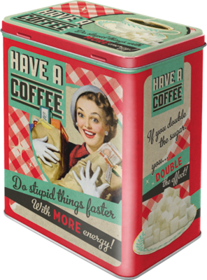 Tins Large - Have a Coffee