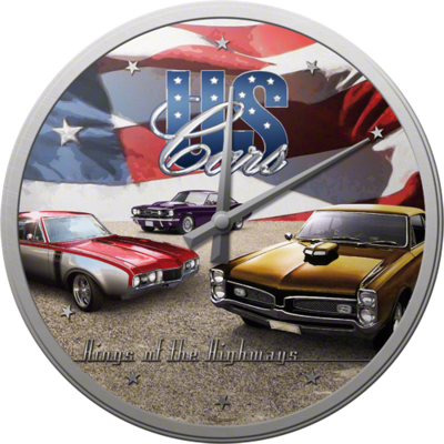 Wall Clock - American Cars