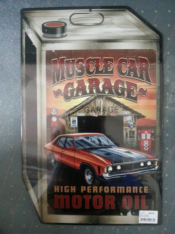 Tin Sign - XA GT MUSCLE CAR GARAGE