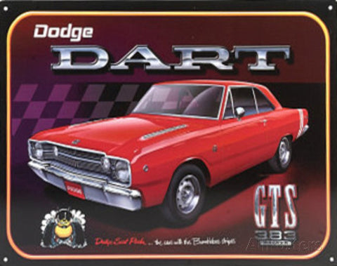 Tin Sign - Dodge Dart