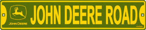 Tin Sign - John Deere road